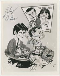7x0747 GOOD MORNING WORLD signed TV 7x9 still '67 by Joby Baker AND Ronnie Schell, Bentovoja art!