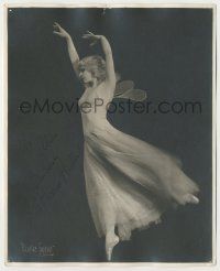 7x0754 HARRIET HOCTOR signed deluxe 8x10 still '30s wonderful image w/fairy wings by Maurice Seymour