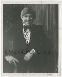 7x0764 JACK JONES signed 8x10 still '60s full-length smiling portrait wearing tuxedo!