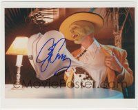 7x1098 JIM CARREY signed color 8x10 REPRO still '00s best special effects image from The Mask!