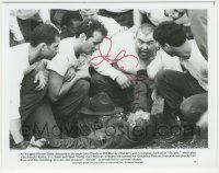 7x0784 JOHN CANDY signed 8x10.25 still '81 great close up with Bill Murray & his platoon in Stripes!
