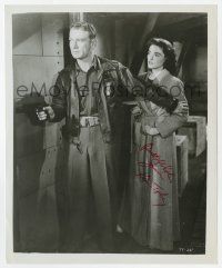 7x1305 KENNETH TOBEY signed 8.25x10 REPRO still '80s in a scene from The Thing From Another World!