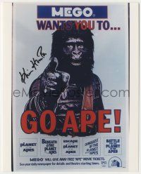 7x1114 KIM HUNTER signed color 8x10 REPRO still '80s on a great image from Go Ape one-sheet!