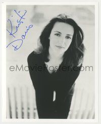 7x1309 KRISTIN DAVIS signed 8x10 REPRO still '90s waist-high portrait of the Sex and the City star!