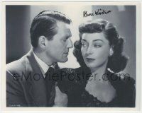 7x1331 MARIE WINDSOR signed 8x10 REPRO still '80s c/u with Charles McGraw in The Narrow Margin!