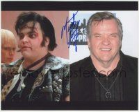 7x1129 MEAT LOAF signed color 8x10 REPRO still '00s split image from The Rocky Horror Picture Show!