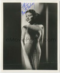 7x0830 NANETTE FABRAY signed 8.25x10 still '39 super young & sexy portrait by George Hurrell!