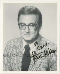 7x1377 STEVE ALLEN signed 8x10 REPRO still '80s great portrait + Hollywood Walk of Fame trading card
