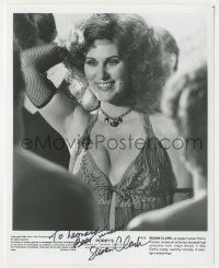 7x0858 SUSAN CLARK signed 8x10 still '81 smiling close up as sexy hooker from Porky's!