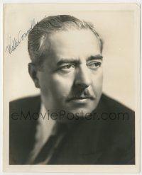 7x0869 WALTER CONNOLLY signed 8.25x10 still '30s great head & shoulders portrait by Whitey Schafer!