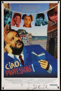 7x0386 CIAO, PROFESSORE signed 1sh '94 by director Lina Wertmuller, Lo speriamo che me la cavo!