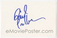 7x0893 BILL PULLMAN signed 4x6 index card '00s with two color photos and a biography!