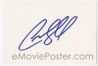 7x0903 CHRIS O'DONNELL signed 4x6 index card '00s with two color photos and a biography!