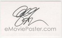 7x0926 GOLDIE HAWN color signed 3x5 index card '90s includes REPRO of her it can be framed with!