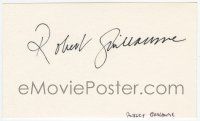7x0993 ROBERT GUILLAUME signed 3x5 index card '90s with a photo and a biography!