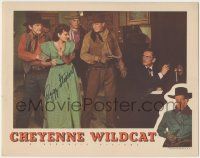 7x0104 CHEYENNE WILDCAT signed LC '44 by Peggy Stewart, who's been captured by bad guys, Red Ryder!
