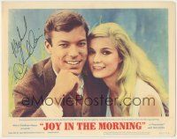 7x0118 JOY IN THE MORNING signed LC #2 '65 by Richard Chamberlin, who's c/u with sexy Yvette Mimieux