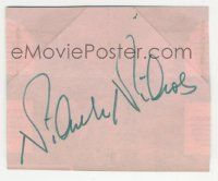 7x0537 NICHELLE NICHOLS signed 3x4 cut page '74 can be framed & displayed with a repro still!
