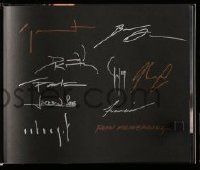 7x0159 GUARDIANS OF THE GALAXY signed hardcover book '14 by TEN members of visual development team!