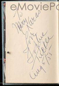 7x0448 SOPHIE TUCKER signed hardcover book '45 the comedienne's autobiography Some of These Days!