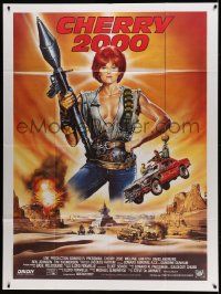 7y370 CHERRY 2000 French 1p '87 completely different art of Melanie Griffith by Renato Casaro!