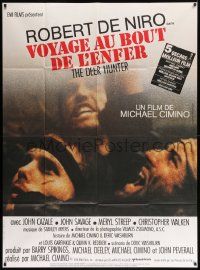 7y398 DEER HUNTER French 1p '78 directed by Michael Cimino, Robert De Niro, different image!