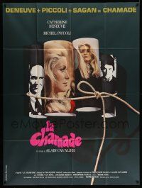 7y472 LA CHAMADE French 1p '68 Catherine Deneuve, Michel Piccoli, directed by Francoise Sagan!