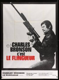 7y508 MECHANIC French 1p '72 great image of Charles Bronson with snipe rifle, Michael Winner
