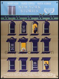 7y518 NEW YORK STORIES French 1p '89 Woody Allen, Martin Scorsese, Francis Ford Coppola