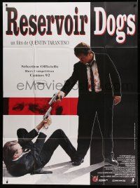 7y548 RESERVOIR DOGS French 1p '92 Tarantino, different image of Harvey Keitel & Steve Buscemi!