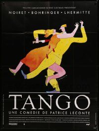 7y576 TANGO French 1p '93 L. Koechlin art of man stabbing the woman he's dancing with!