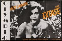 7y294 ECSTASY French 31x46 R80 naked Hedy Lamarr shows all when she was young Hedy Kiesler!