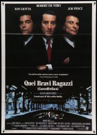 7y827 GOODFELLAS Italian 1p '90 Robert De Niro, Joe Pesci, Ray Liotta, Martin Scorsese classic!