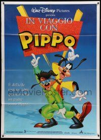 7y828 GOOFY MOVIE Italian 1p '96 Walt Disney, it's hard to be cool when your dad is Goofy!
