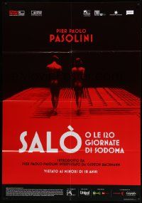 7y937 SALO OR THE 120 DAYS OF SODOM Italian 1p R15 Pier Paolo Pasolini, different nude image!