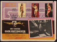 7y137 GOLDFINGER Mexican LC '64 Connery & Froebe in the 'No Mr. Bond, I expect you to die' scene!