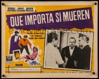 7y144 HOUSE OF CARDS Mexican LC '70 George Peppard, Orson Welles, Inger Stevens, Rome Italy!