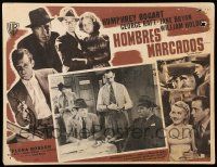 7y151 INVISIBLE STRIPES Mexican LC R50s George Raft & Humphrey Bogart by bookie's office!