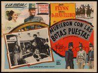 7y214 THEY DIED WITH THEIR BOOTS ON Mexican LC R50s Errol Flynn as General Custer, De Havilland