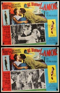 7y070 TUNNEL OF LOVE 7 Mexican LCs '60 Doris Day, Richard Widmark, Gia Scala, directed by Gene Kelly