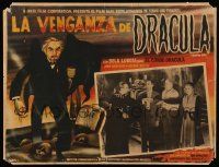 7y220 VOODOO MAN Mexican LC '44 Bela Lugosi in inset photo AND border art by Aguirre Tinoco!