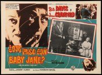 7y224 WHAT EVER HAPPENED TO BABY JANE? Mexican LC '62 Robert Aldrich, Bette Davis & Victor Buono!