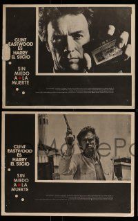7y063 ENFORCER 9 Mexican LCs '76 great images of Clint Eastwood as Dirty Harry!