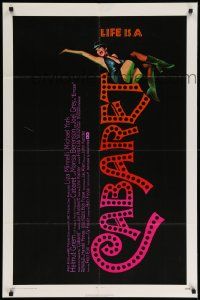 7z174 CABARET 1sh '72 Liza Minnelli in Nazi Germany, directed by Bob Fosse, Joseph Caroff art