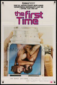 7z330 FIRST TIME 25x38 1sh '78 Anthony Spinelli, erotic image of naked woman on camera!