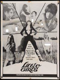 7z514 LITTLE GIRLS 1sh '66 they tried everything from prostitution to lesbianism & liked it!