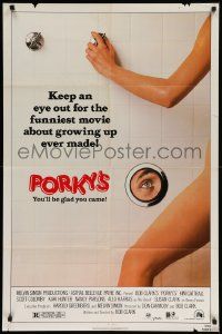 7z679 PORKY'S 1sh '82 Bob Clark teenage sex classic, Kim Cattrall, Scott Colomby