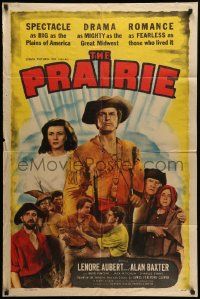 7z684 PRAIRIE 1sh '47 James Fenimore Cooper western, mighty as the great Midwest!