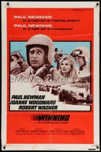 7z980 WINNING 1sh R73 Paul Newman, Joanne Woodward, Indy car racing images!
