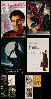 8a102 LOT OF 11 UNFOLDED MINI POSTERS '00s-10s great images from a variety of different movies!